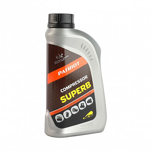 Масло компрессорное Patriot Compressor Superb, 1 л фото