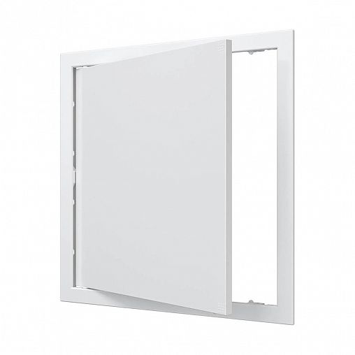 Люк-дверца ревизионная Auramax AD3535, пластик, нажимная, с фланцем 346 x 346 мм, 368 x 368 мм фото