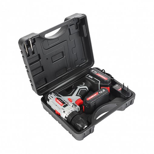 Дрель-шуруповерт аккумуляторная Победа ДА-14/2 Ли, 14,4 В, 2 x 2,2 Ач Li-ion, с 2 АКБ и ЗУ фото