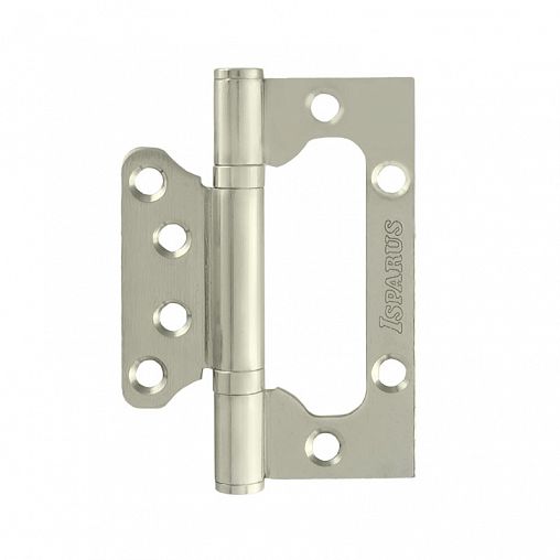 Петля накладная универсальная Нора-М ISPARUS 800-4", 100 x 75 x 2,5 мм, матовый никель фото