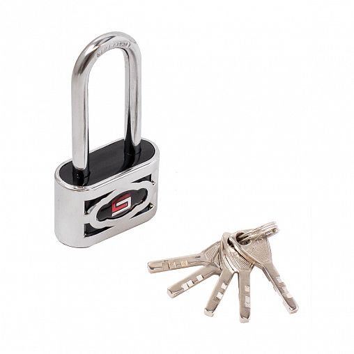 Замок навесной Булат ВС 3-П40-01 ПЛ, d 6 мм, 5 ключей фото Замок навесной Булат ВС 3-П40-01 ПЛ, d 6 мм, 5 ключей фото