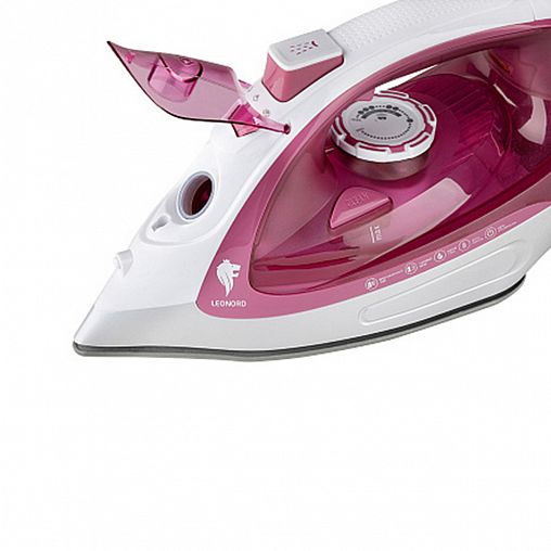 Утюг Leonord LE-1805, 2600 Вт, подошва керамическая, розовый фото