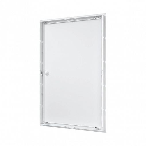 Люк-дверца ревизионная Evecs Л4060Р, ABS-пластик, с ручкой, с фланцем 396 x 596 мм, 418 x 618 мм фото