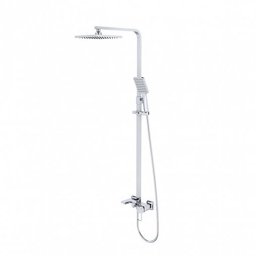 Душевая система с тропическим душем IDDIS Bild, хром фото