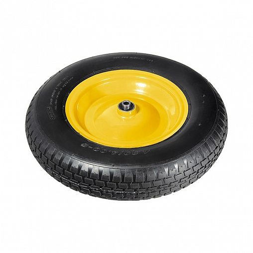 Колесо для тачки пневматическое Palisad, 4.80/4.00-8, 380 мм, ось 20 мм фото