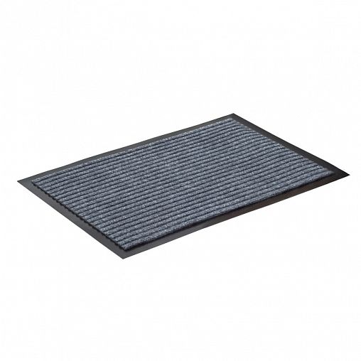 Коврик придверный SunStep Ребристый, влаговпитывающий, 40 x 60 см, серый фото