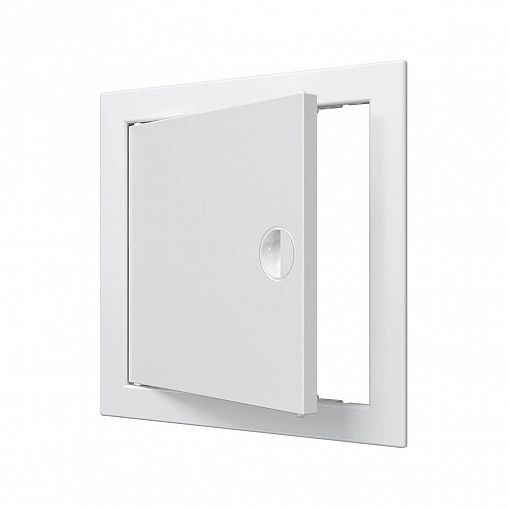 Люк-дверца ревизионная Evecs Л2020Р, ABS-пластик, с ручкой, с фланцем 196 x 196 мм, 218 x 218 мм фото