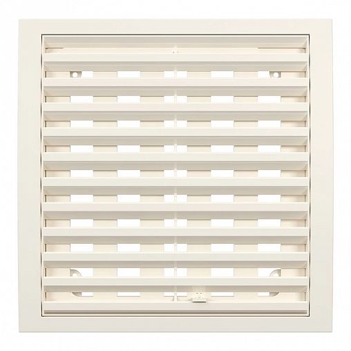 Разъемная регулируемая вентиляционная решетка Era 2020РРПН Ivory, пластиковая, 200 x 200 мм фото