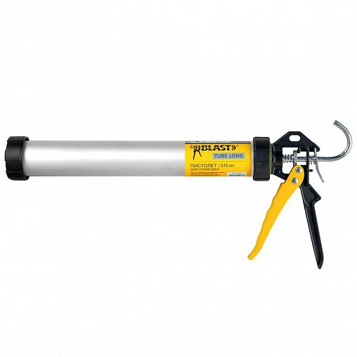 Пистолет для герметика Blast Tube Long, закрытый, 600 мл фото