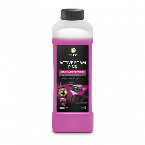 Активная пена Grass Active foam pink для бесконтактной мойки 1 л фото