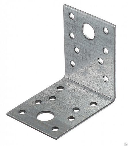 Уголок крепежный Bilti, 90 x 40 мм, 100 шт фото