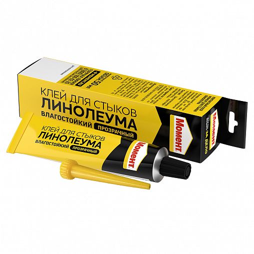 Клей для стыков линолеума Момент, 50 мл, прозрачный фото