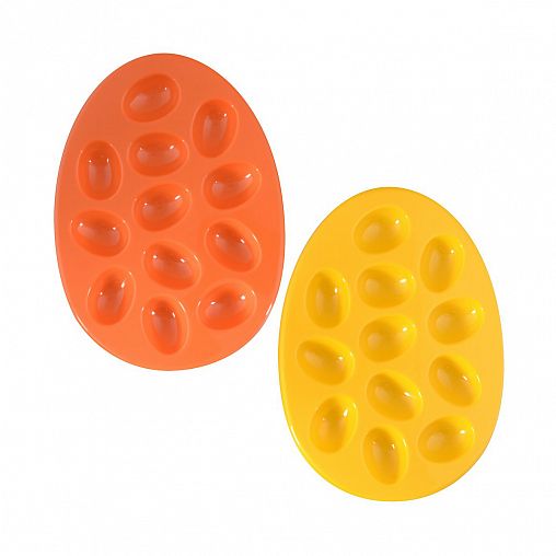 Подставка для яиц Мультидом Наседка, 30 x 21 x 2 см, микс фото