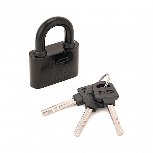 Замок навесной Аллюр ВС2С-401, d 7 мм, 3 ключа фото