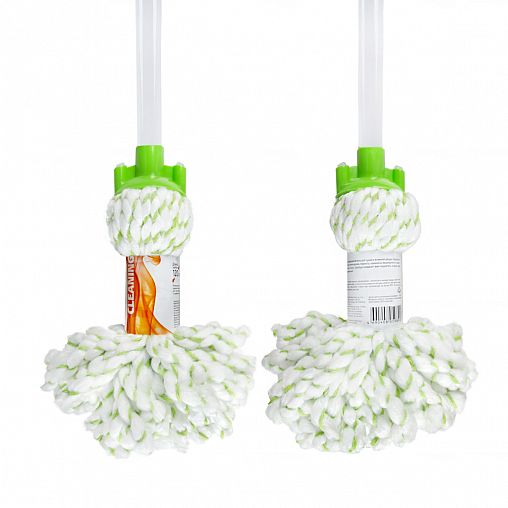 Швабра для пола Рыжий кот MopM9, насадка из микрофибры фото