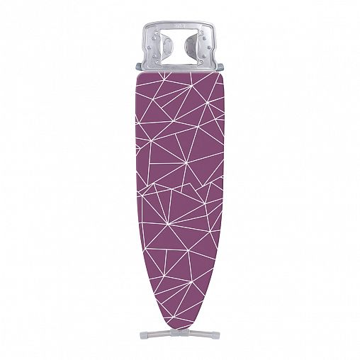 Гладильная доска Nika 10+ Линии на сливовом, тефлоновый чехол, 122 x 40 см фото