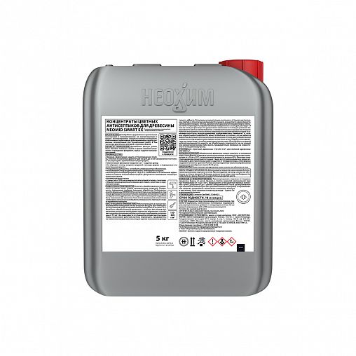 Антисептик невымываемый для дерева Neomid 445, декоративный концентрат, 5 кг, горное озеро фото