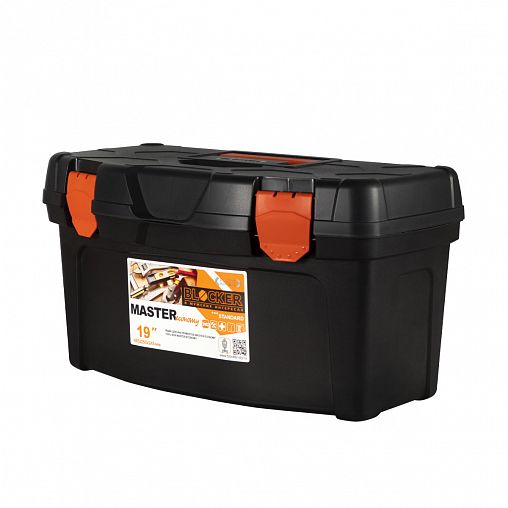Ящик для инструментов Blocker Master Economy, 48,5 x 26 x 25,8 см, черный фото