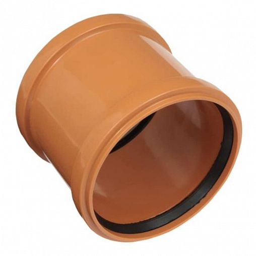 Муфта ремонтная канализационная Lammin, наружный монтаж, 110 мм фото