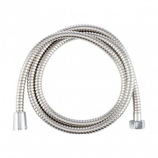 Шланг для душа Рыжий кот, нержавеющая сталь, 1/2" x 1/2", 1,5 - 1,7 м, серебро фото