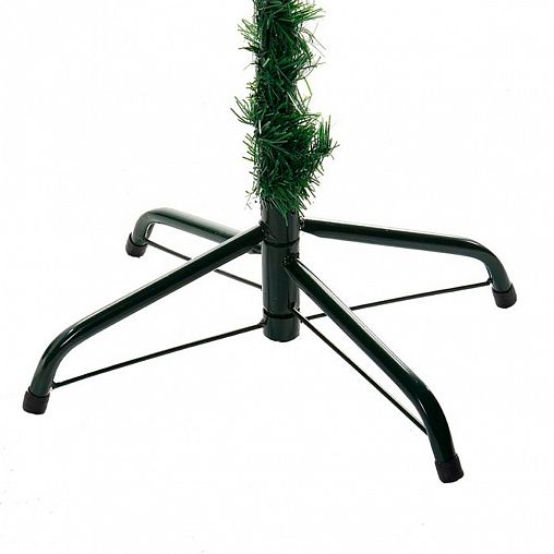 Ель искусственная Зимнее волшебство, металлическая подставка, 150 см, зеленая фото