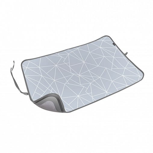 Коврик для глажки белья Nika Стрекозы на сером, 110 x 75 см фото