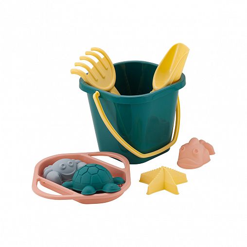 Игрушки для песочницы Lalababy Follow Me Изумрудный город, набор 8 предметов фото
