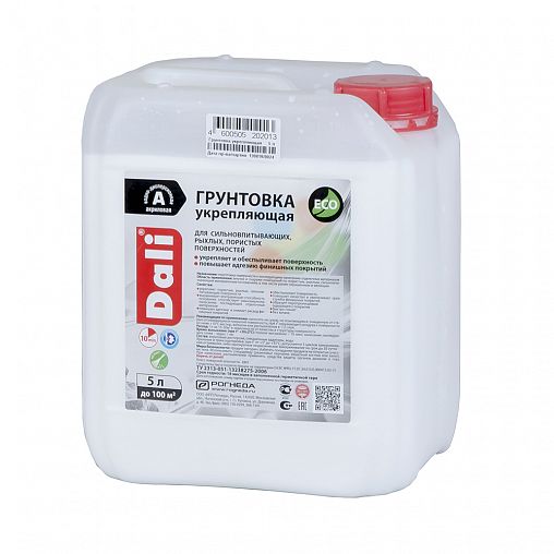 Грунтовка укрепляющая Dali, 5 л фото