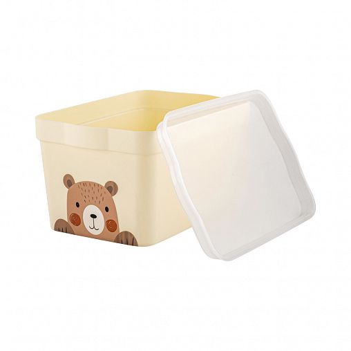 Ящик для хранения Keeplex Happy, 2,3 л, топленое молоко фото