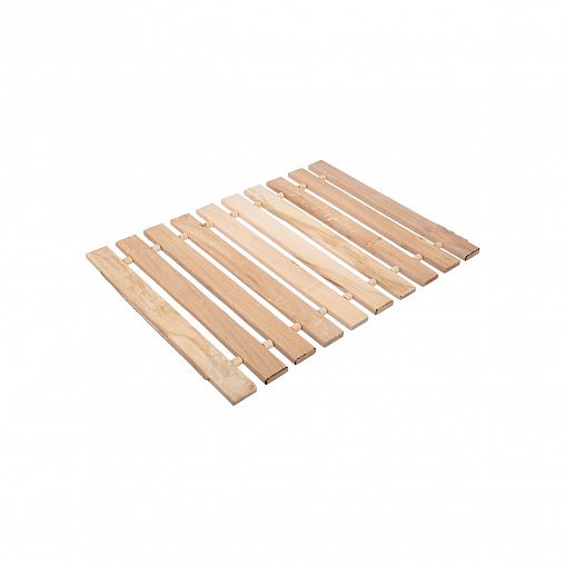 Коврик для бани и сауны Банные штучки 32697, липовая рейка, 41,5 x 35 x 1 см фото Коврик для бани и сауны Банные штучки 32697, липовая рейка, 41,5 x 35 x 1 см фото