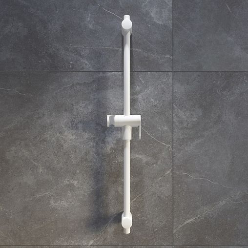 Штанга для душа IDDIS Ray, белая матовая фото