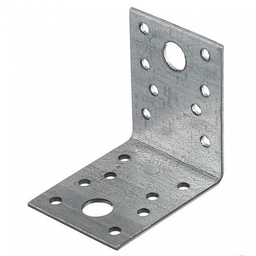 Уголок крепежный Bilti, 90 x 65 мм, 100 шт фото