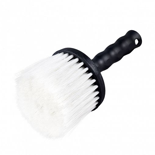 Макловица Шабашка, искусственная щетина, пластиковая ручка, d 105 мм фото