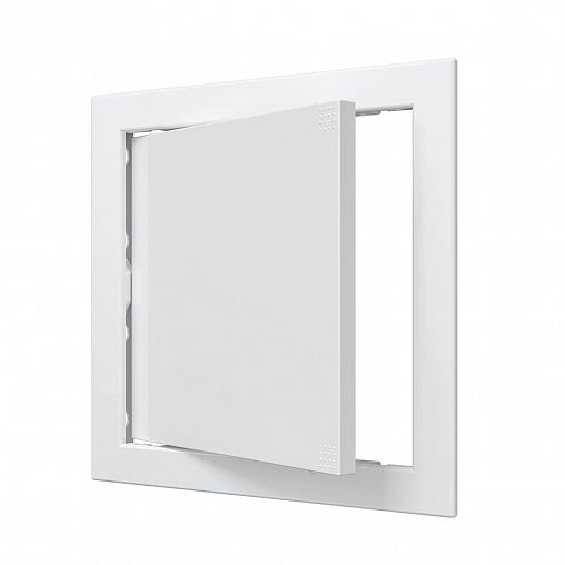 Люк-дверца ревизионная Auramax AD2020, пластик, нажимная, с фланцем 196 x 196 мм, 218 x 218 мм фото