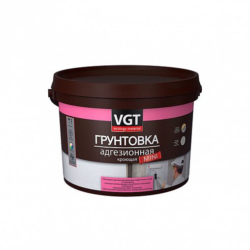 Адгезионная грунтовка под декоративную штукатурку VGT ВД-АК-0301 Mini, 8 кг фото