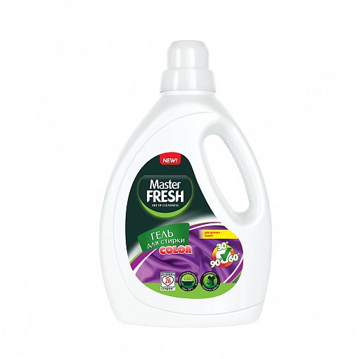 Гель для стирки цветного белья Master Fresh Color, 1,3 л фото