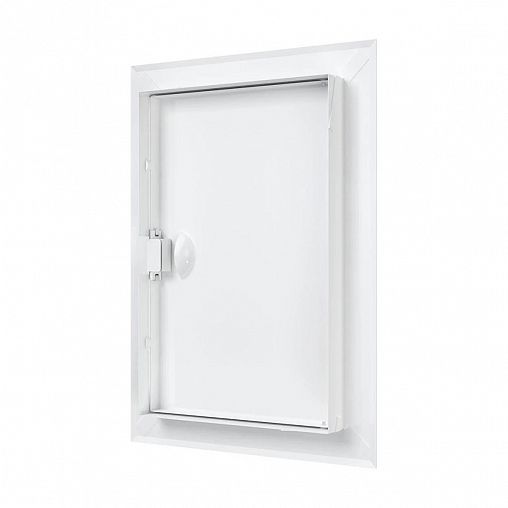 Люк-дверца ревизионная Evecs ЛТ2030Мп, стальная на магните, с фланцем 200 x 300 мм, 260 x 360 мм фото