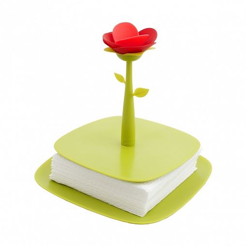 Салфетница Vigar Rose, зеленая фото