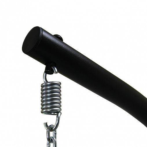 Кресло подвесное Garden story Флорес, 118 х 124 х 206 см, каркас черный фото