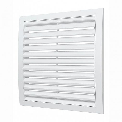 Разъемная вентиляционная решетка Era 2525РР, пластиковая, 250 x 250 мм фото