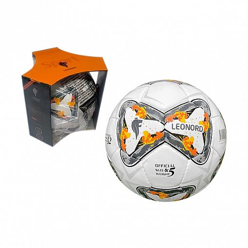 Мяч футбольный Leonord №5 фото