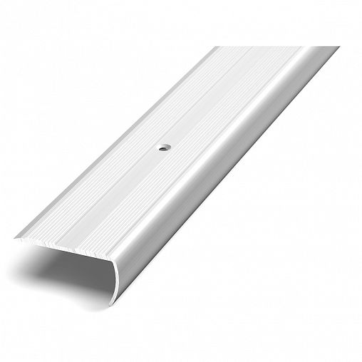 Порог угловой Лука ПУ-06, 900 x 40 x 20 мм, серебро люкс фото