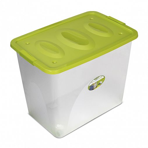 Ящик универсальный Martika Астело, на колесах, 600 x 400 x 480 мм, оливковый фото