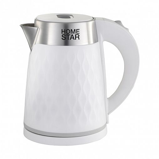Чайник электрический Homestar HS-1021, 1,7 л, белый фото