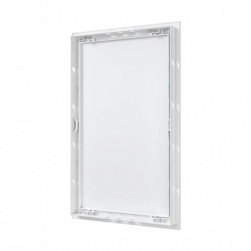 Люк-дверца ревизионная Auramax AD2540, пластик, нажимная, с фланцем 246 x 396 мм, 268 x 418 мм фото