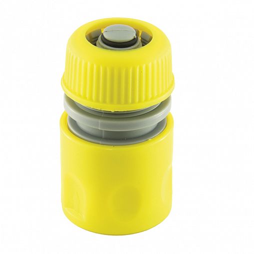 Соединитель для шлангов Feona, с автостопом, 1/2" фото