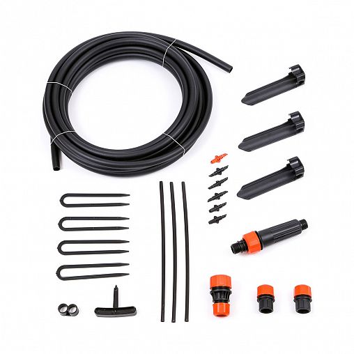 Комплект для дождевого полива Жук, от водопровода, для 1 грядки фото