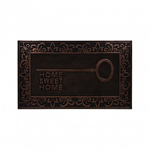 Коврик придверный резиновый Vortex Ключ, 45 x 75 см фото