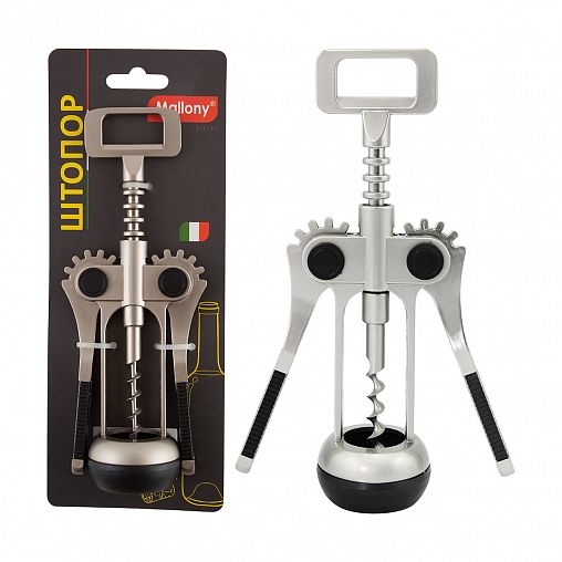 Штопор Mallony Eletto, 19 x 7,5 x 5 см фото