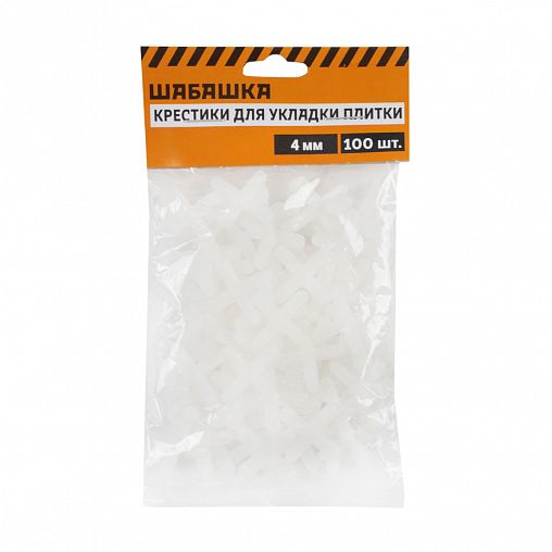 Крестики для плитки Шабашка, 4 мм, 100 шт фото